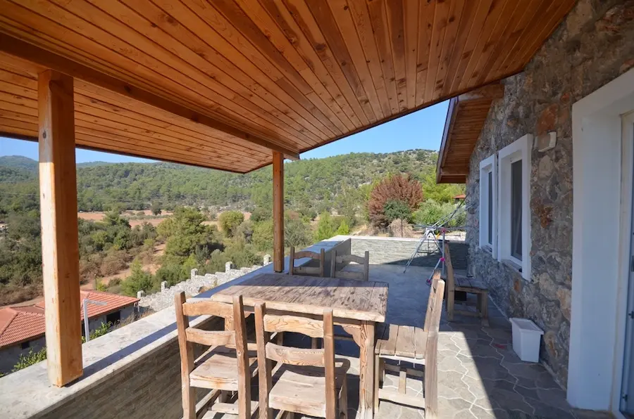 Large terrace
